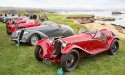 Row of antique cars