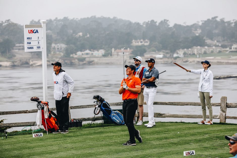 Viktor Hovland and Devon Bling both made the cut at The Masters.