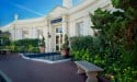 The entranceway to The Lodge at Pebble Beach