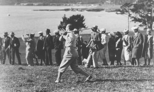 Harry “Light Horse” Cooper at Pebble Beach Golf Links