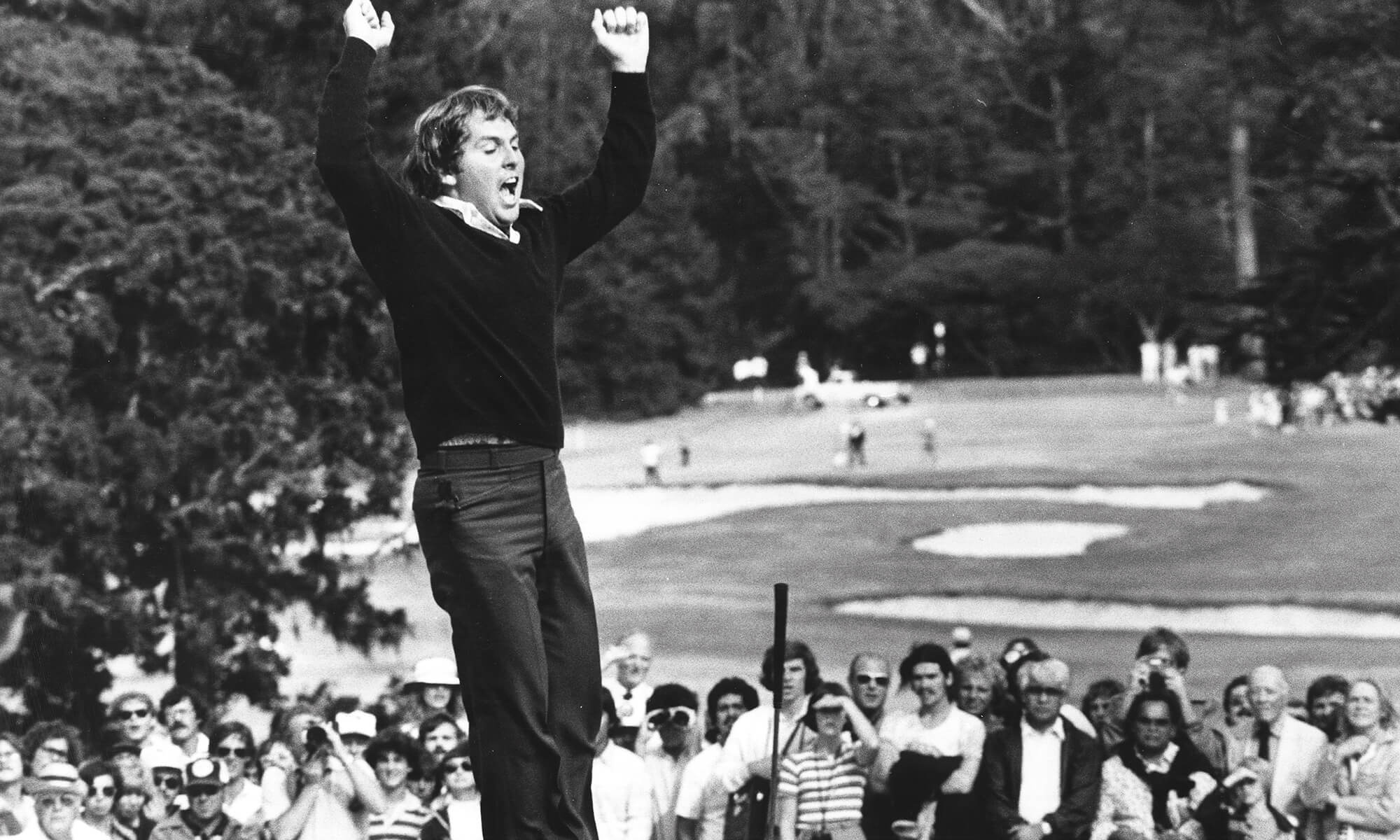 Lanny Wadkins winning PGA Championship tournament